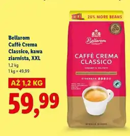 Lidl Bellarom Caffè Crema Classico, kawa ziarnista, XXL oferta