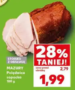 Kaufland MAZURY Polędwica sopocka 100 g oferta