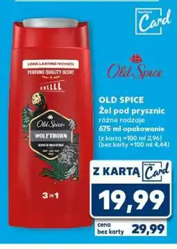 Kaufland OLD SPICE Żel pod prysznic oferta