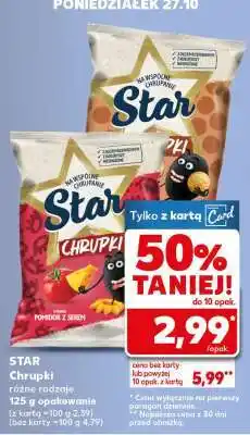 Kaufland STAR Chrupki różne rodzaje oferta