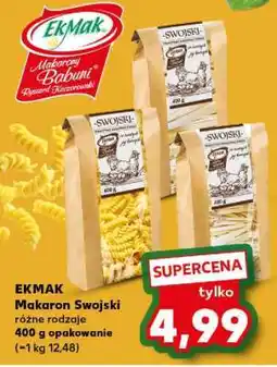 Kaufland EKMAK Makaron Swojski oferta