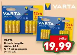 Kaufland VARTA Baterie Longlife AA lub AAA oferta