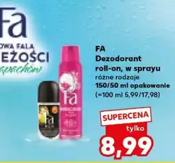 Kaufland FA Dezodorant roll-on, w sprayu oferta
