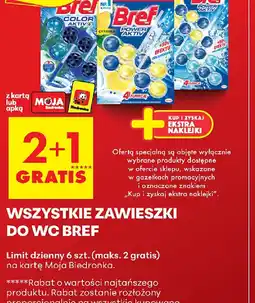 Biedronka Zawieszki do WC Bref oferta