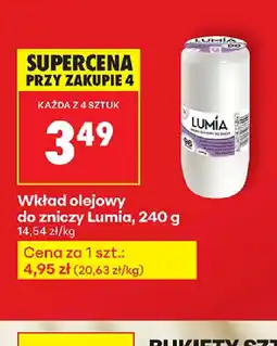 Biedronka Wkład olejowy do zniczy Lumia oferta