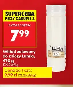 Biedronka Wkład zalewany do zniczy Lumia oferta