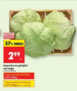 Biedronka Kapusta oferta