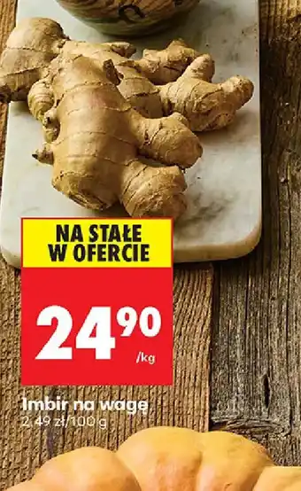 Biedronka Imbir oferta