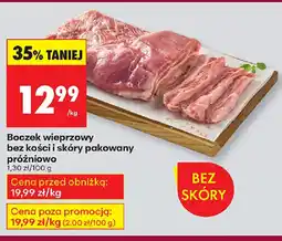 Biedronka Boczek wieprzowy oferta