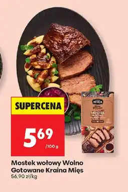 Biedronka Mostek wołowy Wolno Gotowane Kraina Mięs oferta