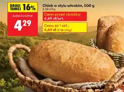 Biedronka Chleb w stylu włoskim oferta