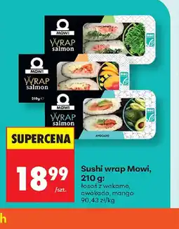 Biedronka Sushi wrap Mowi oferta