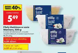 Biedronka Filety śledziowe w sosie Marinero oferta