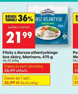 Biedronka Filety z dorsza atlantyckiego oferta