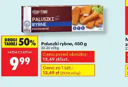 Biedronka Paluszki rybne oferta