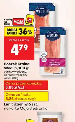 Biedronka Boczek Kraina Wędlin oferta