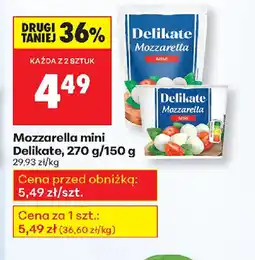 Biedronka Mozzarella Delikate oferta