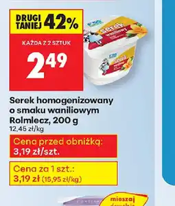 Biedronka Serek homogenizowany oferta