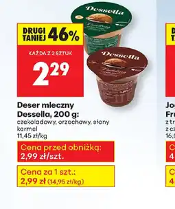 Biedronka Deser mleczny Dessella oferta