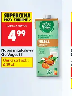 Biedronka Napój migdałowy Go Vege oferta