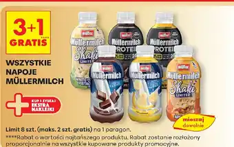 Biedronka Napoje Müllermilch oferta