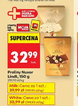 Biedronka Praliny Nuxor Lindt oferta