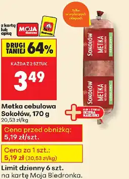 Biedronka Metka cebulowa oferta
