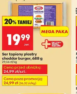 Biedronka Ser topiony plastry oferta