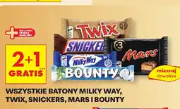 Biedronka WSZYSTKIE BATONY MILKY WAY, TWIX, SNICKERS, MARS I BOUNTY oferta