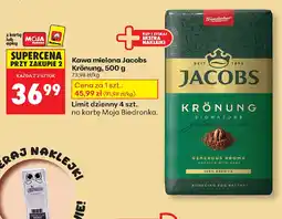 Biedronka Kawa mielona Jacobs Krönung oferta