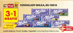Biedronka CZEKOLADY MILKA oferta