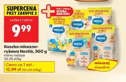 Biedronka Kaszka mleczno-ryżowa Nestlé oferta
