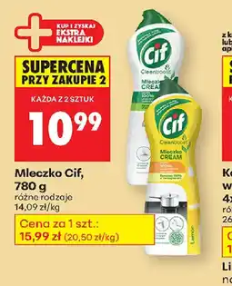 Biedronka Mleczko Cif oferta