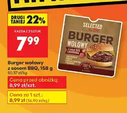 Biedronka Burger wołowy oferta