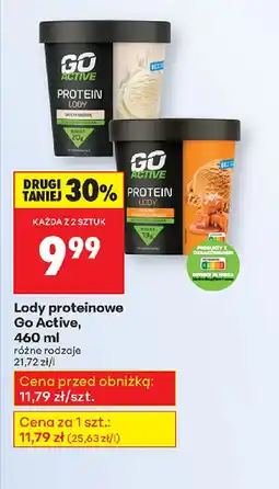 Biedronka Lody proteinowe Go Active oferta
