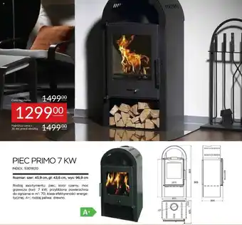 Piec primo 7 kw
