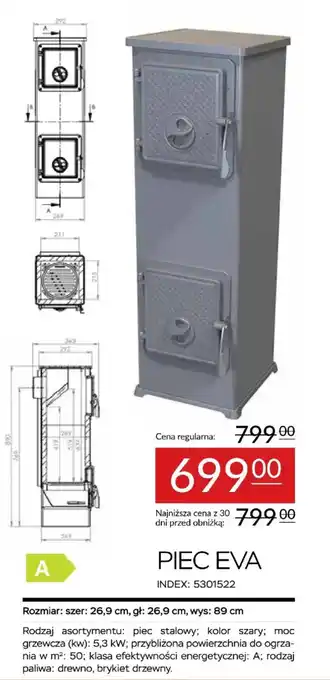 Abra Piec eva oferta