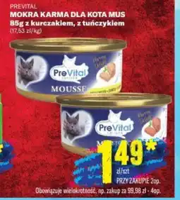 TomiMarkt Prevital mokra karma dla kota mus oferta