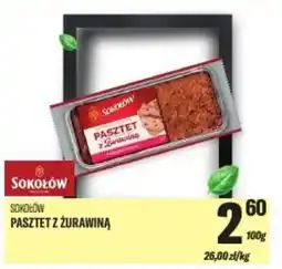 TomiMarkt Sokołów pasztet z żurawiną oferta