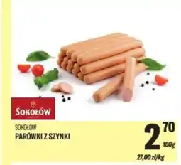 TomiMarkt Sokołów parówki z szynki oferta