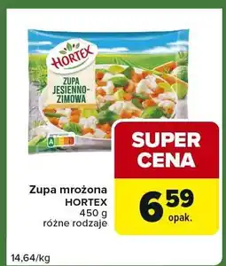 Carrefour Express Zupa mrożona HORTEX 450 g różne rodzaje oferta