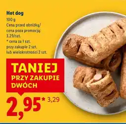 Lidl Hot dog Piekarnia Lidla oferta
