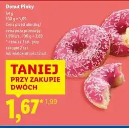 Lidl Donut Pinky Piekarnia Lidla oferta