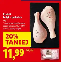 Lidl Kurczak Rzeźnik Indyk - podudzia oferta
