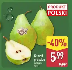 ALDI Gruszki grójeckie Aldi oferta