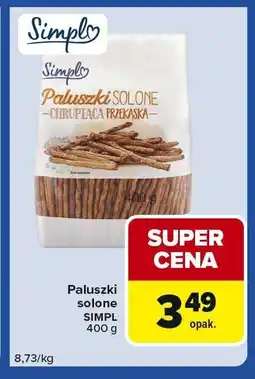 Carrefour Express Paluszki solone Simpl 400g oferta
