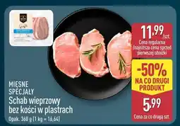 ALDI Schab wieprzowy bez kości w plastrach Mięsne Specjały oferta