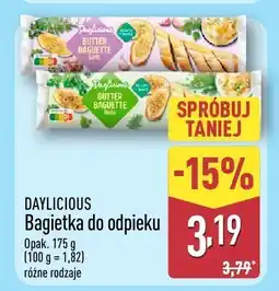 ALDI Bagietka do odpieku Daylicious różne rodzaje oferta