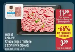 ALDI Mięso mielone chude z szynki wieprzowej Mięsne Specjały oferta