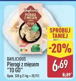 ALDI Pierogi z mięsem TO GO Daylicious oferta